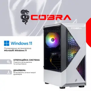 Персональний комп'ютер COBRA Advanced Windows 11 Home (A45.16.S2.35.23454W) UA