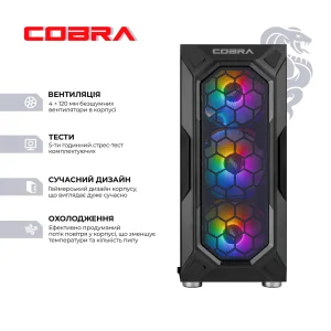 Персональный компьютер COBRA Advanced (A55.32.S5.55.22299) UA