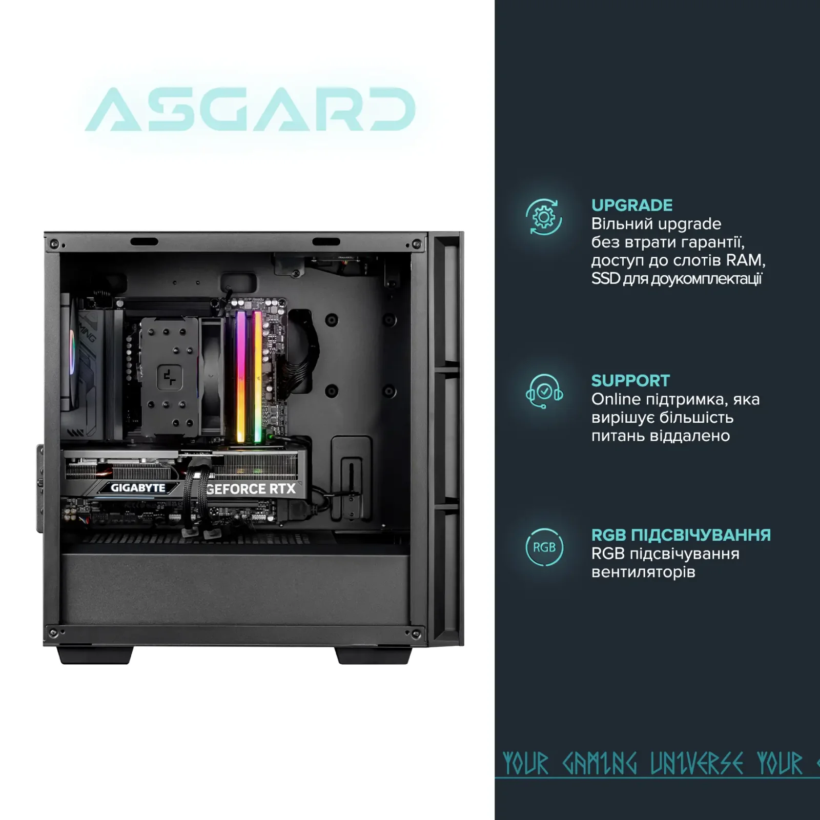 Персональный компьютер ASGARD Muninn (A75F.32.S10.56T16.10027) UA