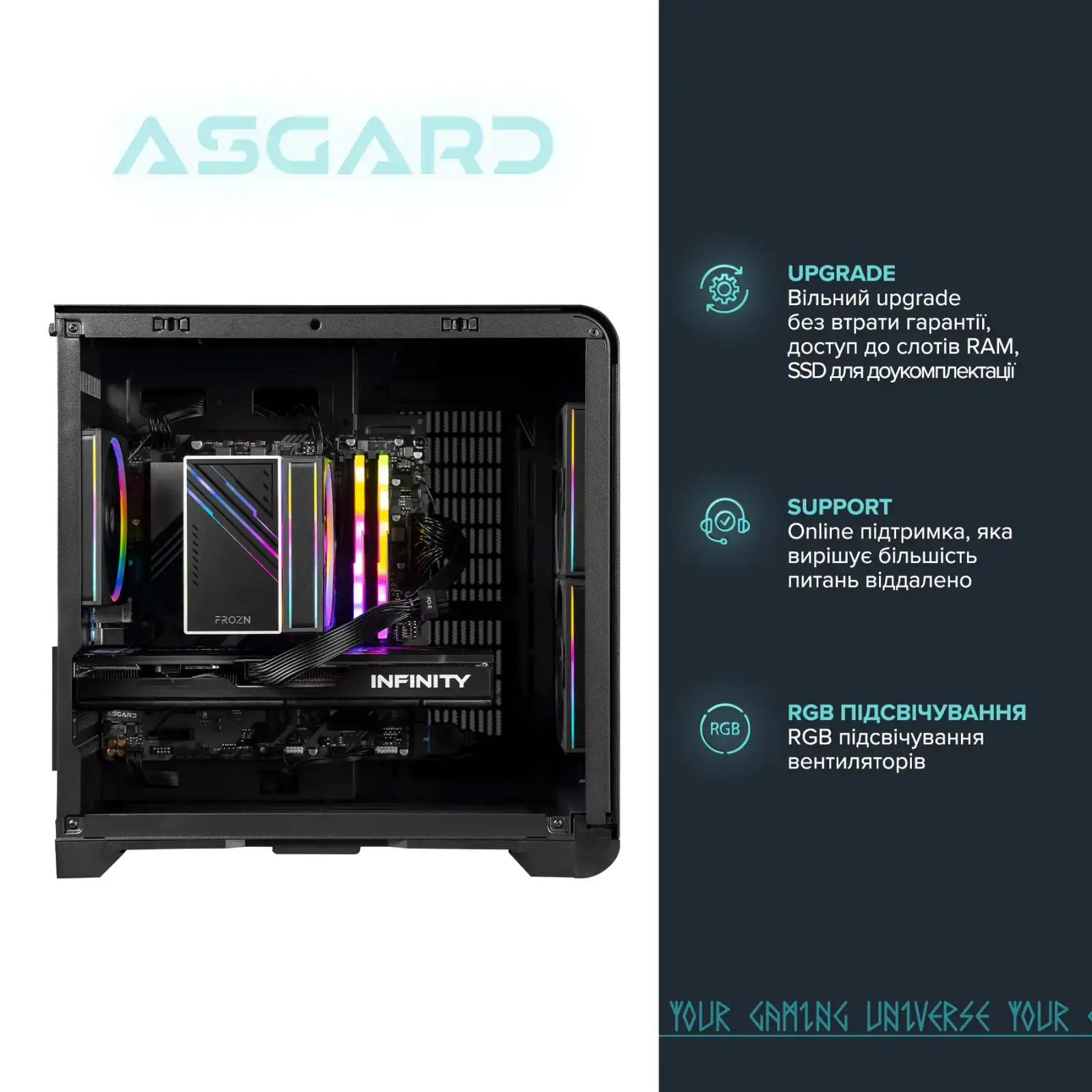 Персональный компьютер ASGARD Eitr (A75F.32.S10.57.12.6211) UA