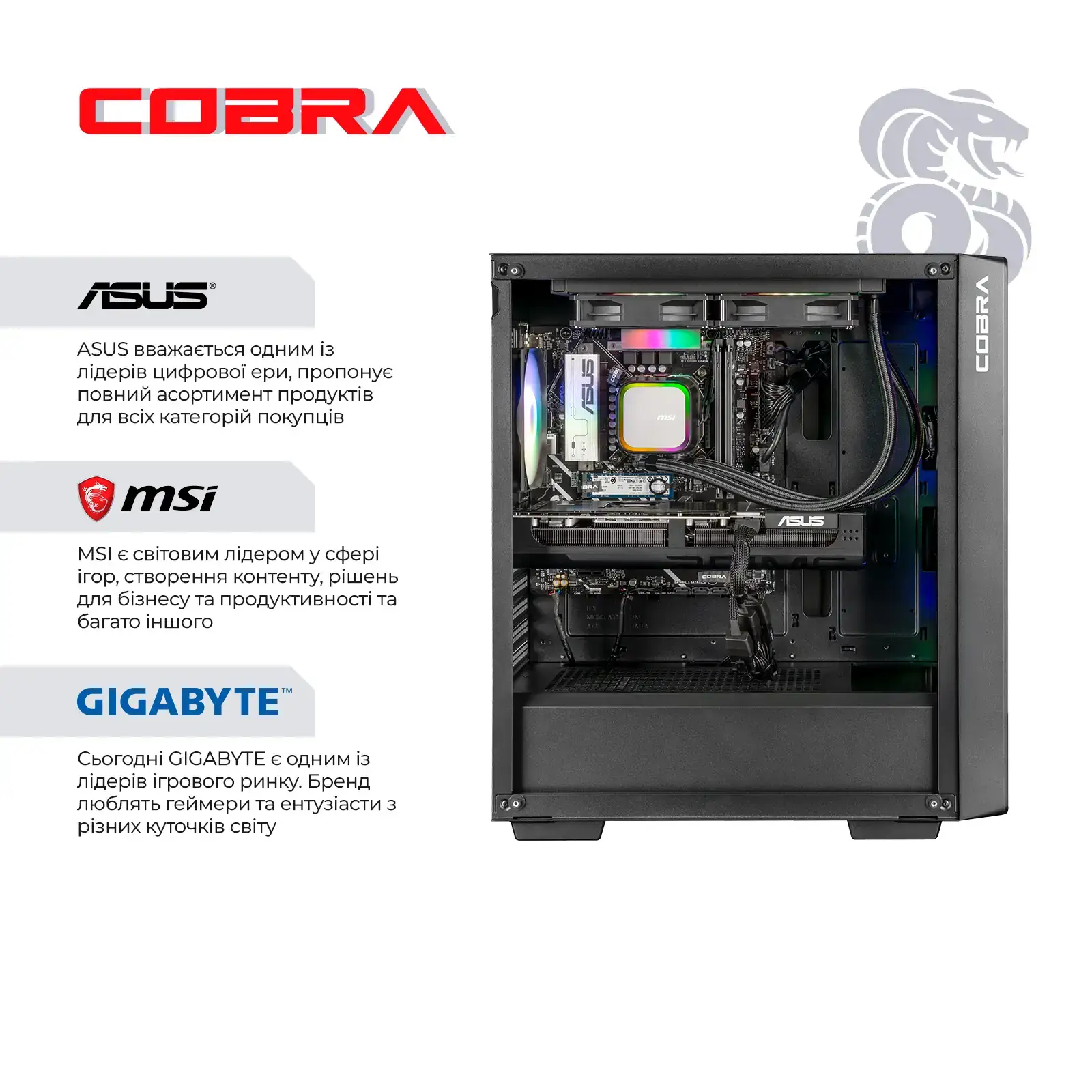 Персональний комп'ютер COBRA Advanced (A795X.32.S5.56.26104) UA