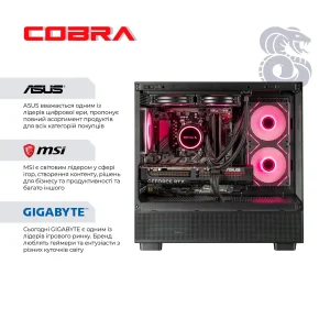 Персональный компьютер COBRA Gaming (A96X.64.S10.57T.19904) UA