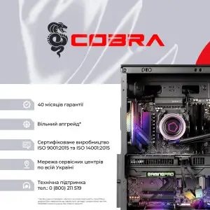 Персональный компьютер COBRA Gaming (A99X.32.H1S5.96XT.22094) UA