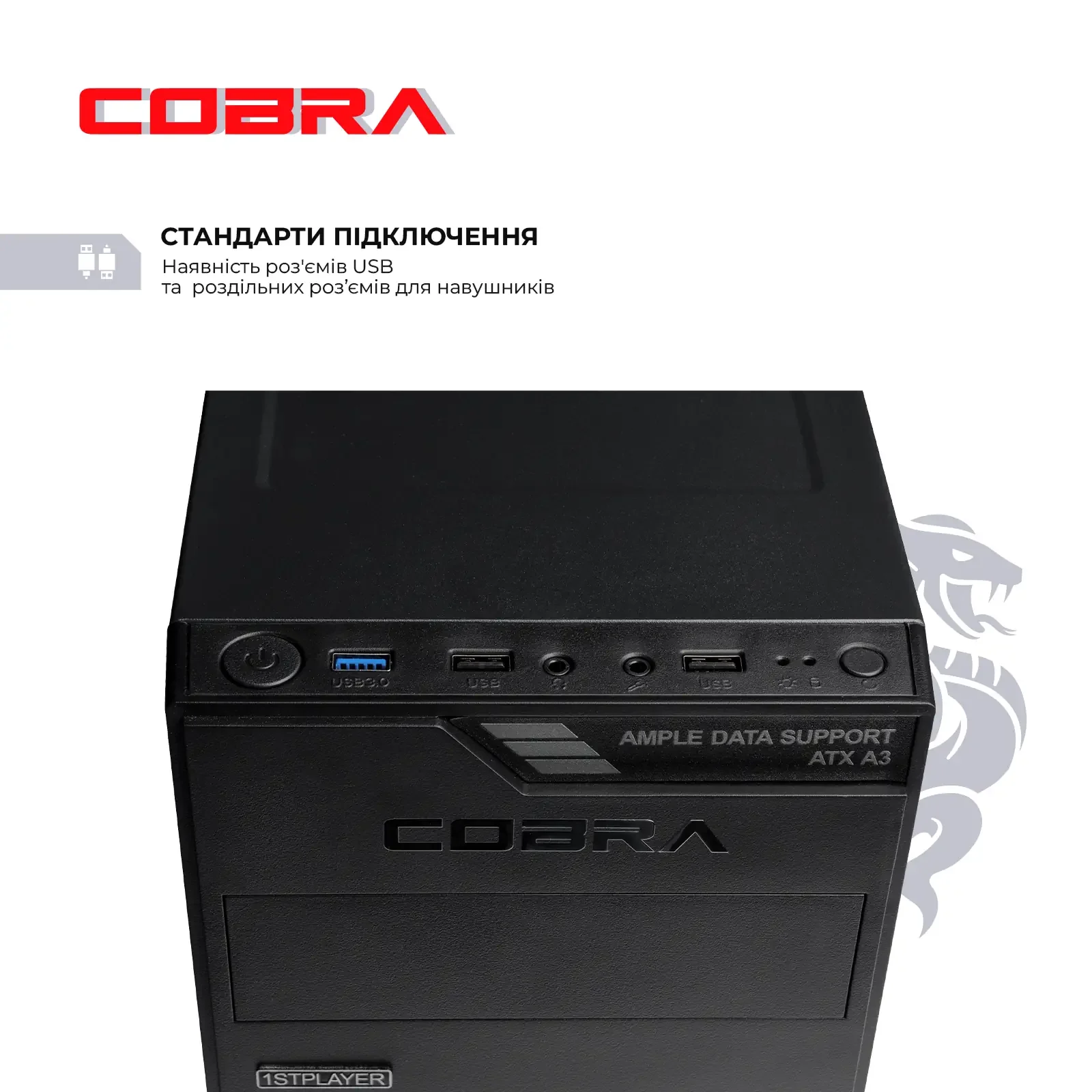 Персональный компьютер COBRA Optimal (I121.16.S4.INT.25010) UA