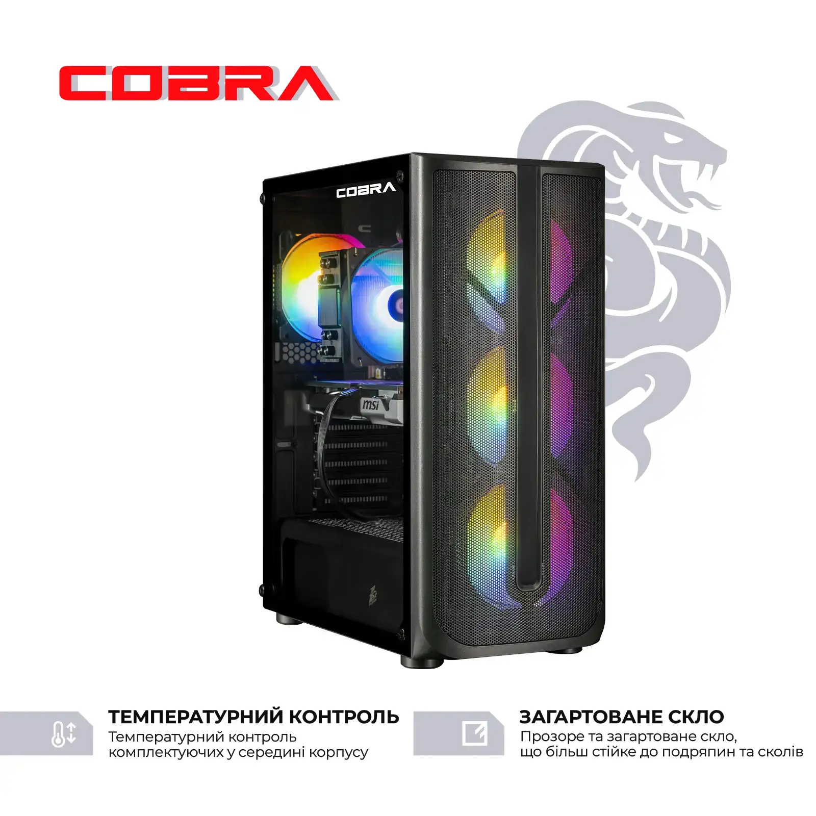 Персональный компьютер COBRA Advanced (I134F.16.S5.96XT.23816) UA