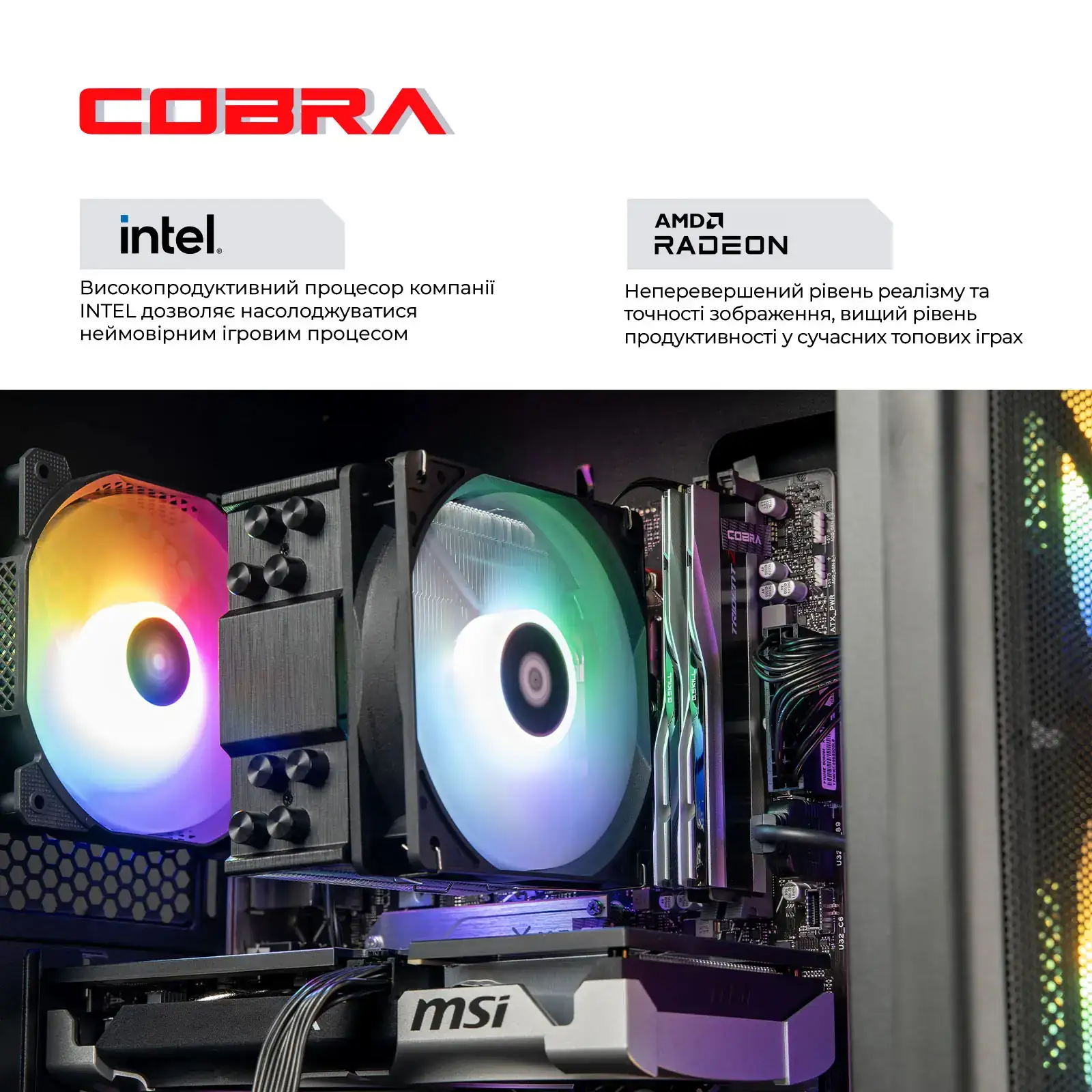 Персональный компьютер COBRA Advanced (I134F.16.S5.96XT.23816) UA