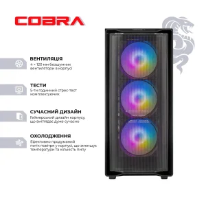 Персональный компьютер COBRA (I245KF.64.S10.57T.19905) UA