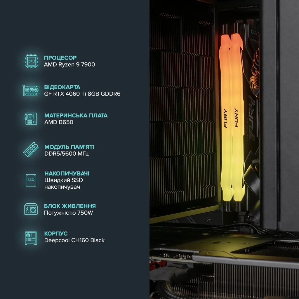 Персональний комп'ютер ASGARD (A79X.32.S15.46T.5200W) UA