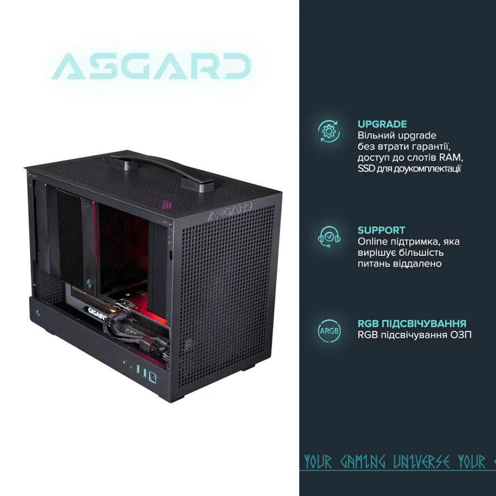 Персональний комп'ютер ASGARD (A79X.32.S15.46T.5200W) UA