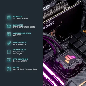 Персональний комп`ютер ASGARD (A96X.32.S10.57T.5479) UA