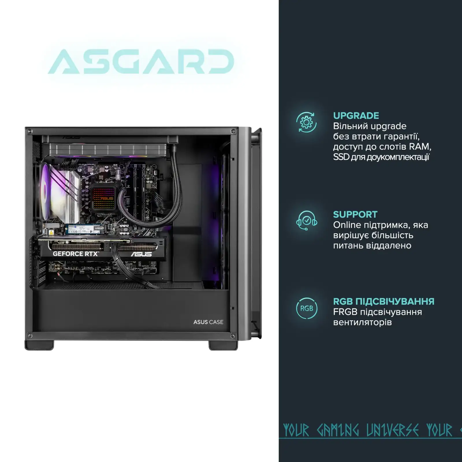 Персональный компьютер ASGARD Hodr (A98X3D.32.S20.56T.5587) UA