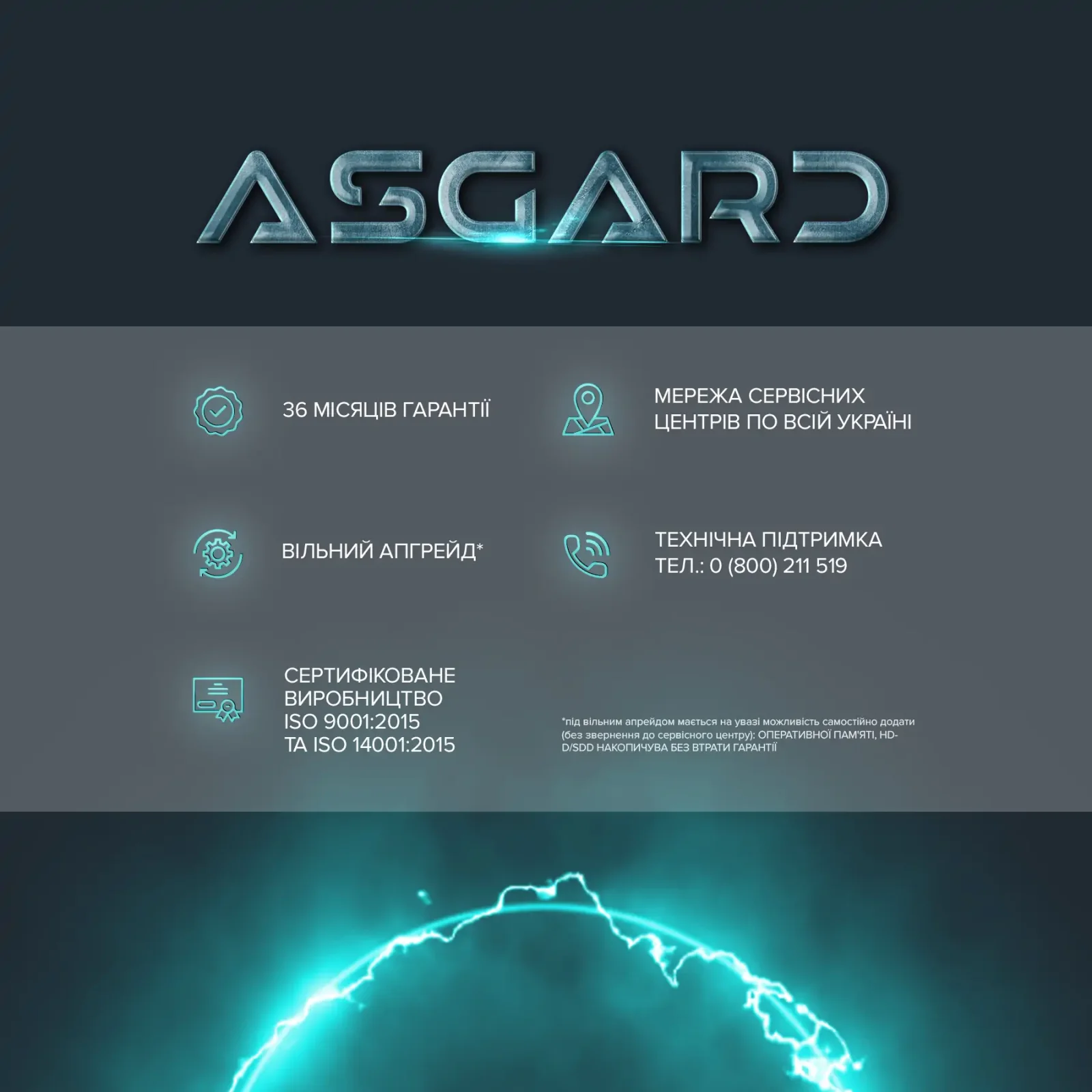 Персональний комп'ютер ASGARD (I144F.32.S10.46T.5274) UA
