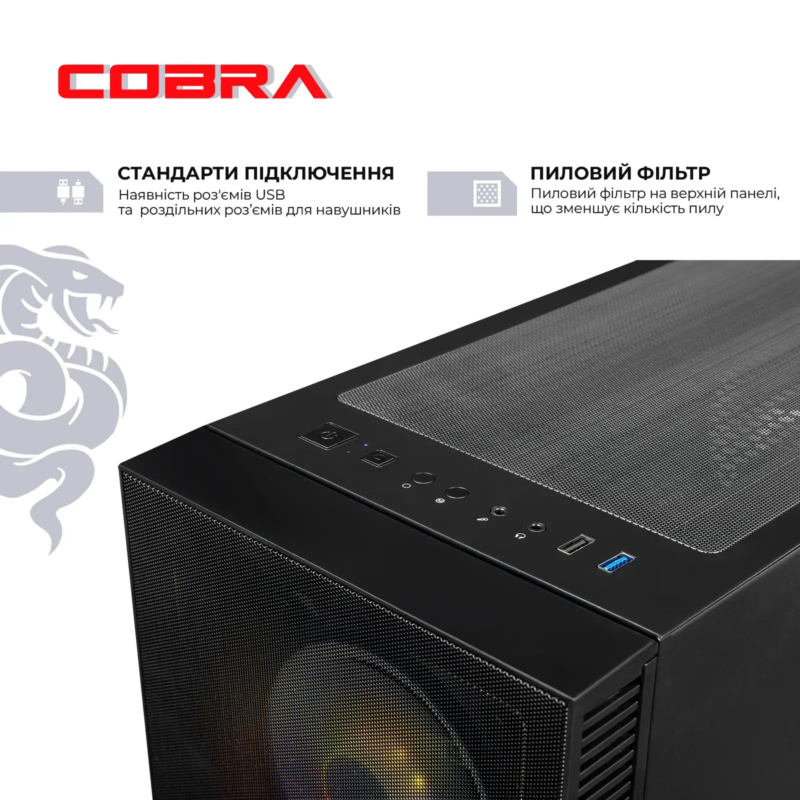 Персональный компьютер COBRA Advanced (A55.16.S10.46.19810) UA