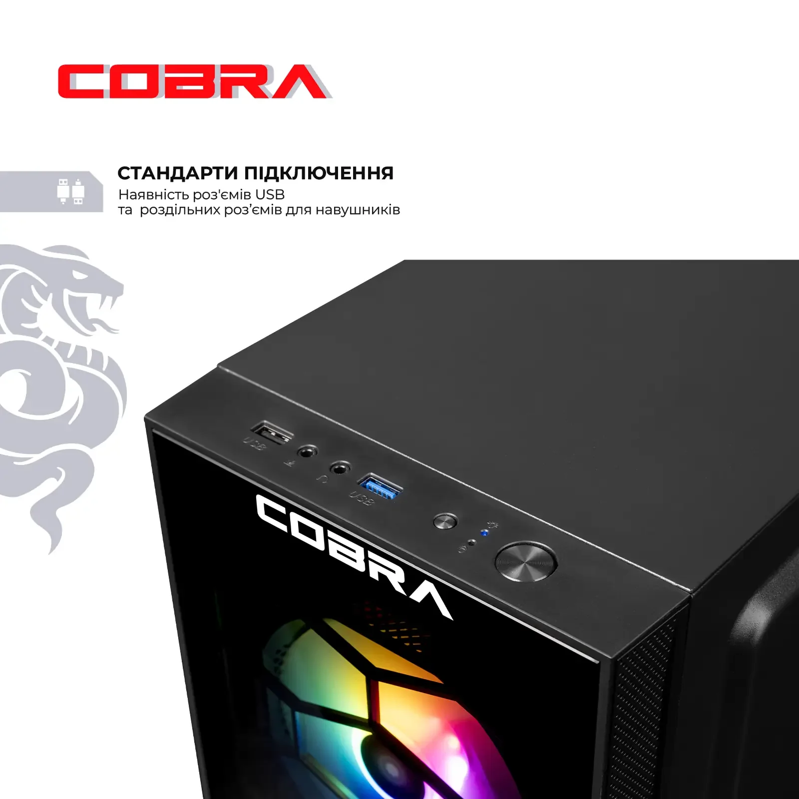 Персональный компьютер COBRA Advanced (I114F.16.S10.36.19812) UA