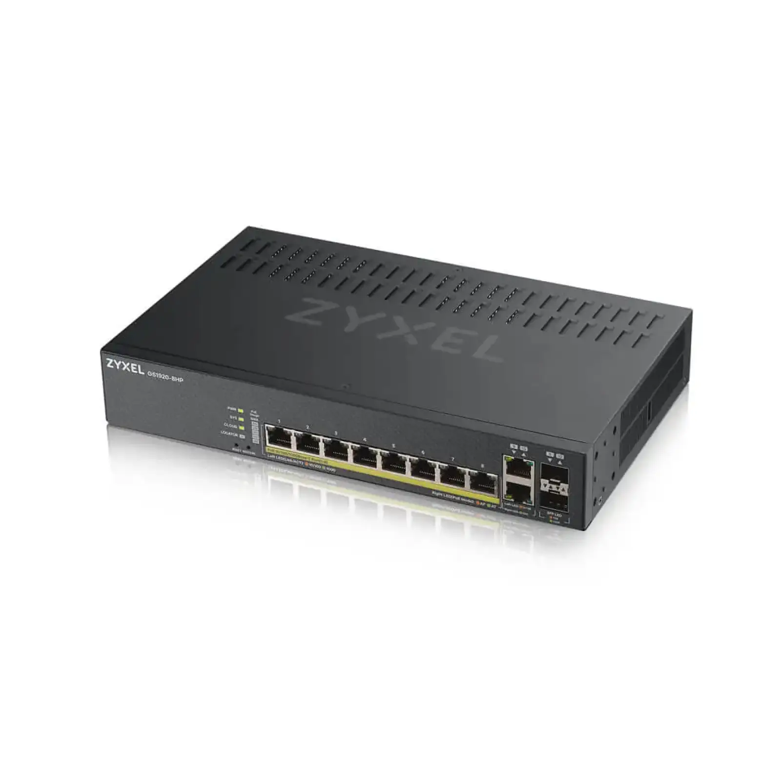 Комутатор ZYXEL GS1920-8HPV2 (GS1920-8HPV2-EU0101F) UA