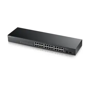Коммутатор ZYXEL GS1900-24 (GS1900-24-EU0102F) (24xGE, 2хSFP, бесшумный, WebSmart) UA