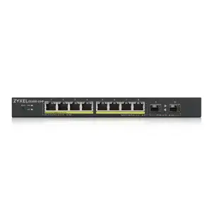 Коммутатор ZYXEL GS1900-10HP (GS1900-10HP-EU0102F) (8xGE PoE, 2хSFP, POE 77W, WebSmart) UA