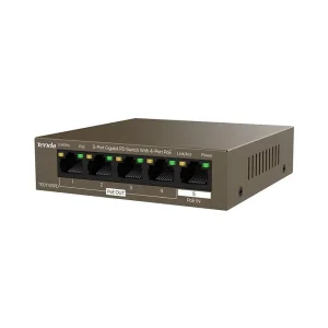 Комутатор Tenda TEG1105PD (4xGE PoE, PoE max 30W, 1xGE PoE IN) UA