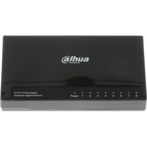 Комутатор Dahua DH-PFS3008-8GT-L UA