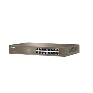 Комутатор Tenda TEG1016D (16port 10/100/1000BaseT 11 metal case) UA