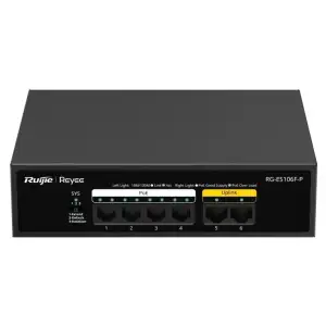 Комутатор Ruijie Reyee RG-ES106F-P UA