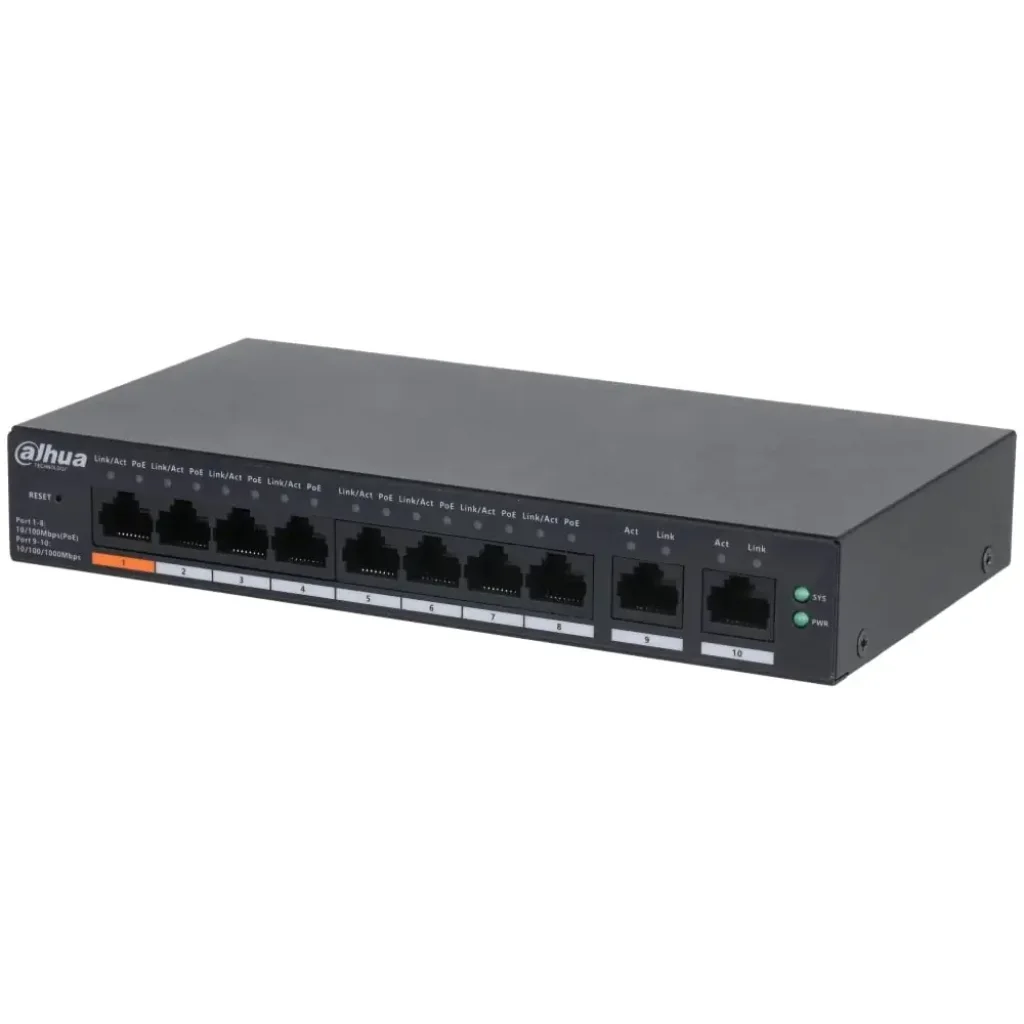 Коммутатор Dahua DH-CS4010-8ET-60 UA