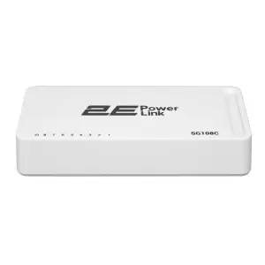 Коммутатор 2E PowerLink SG108C (8xGE, неуправляемый) UA