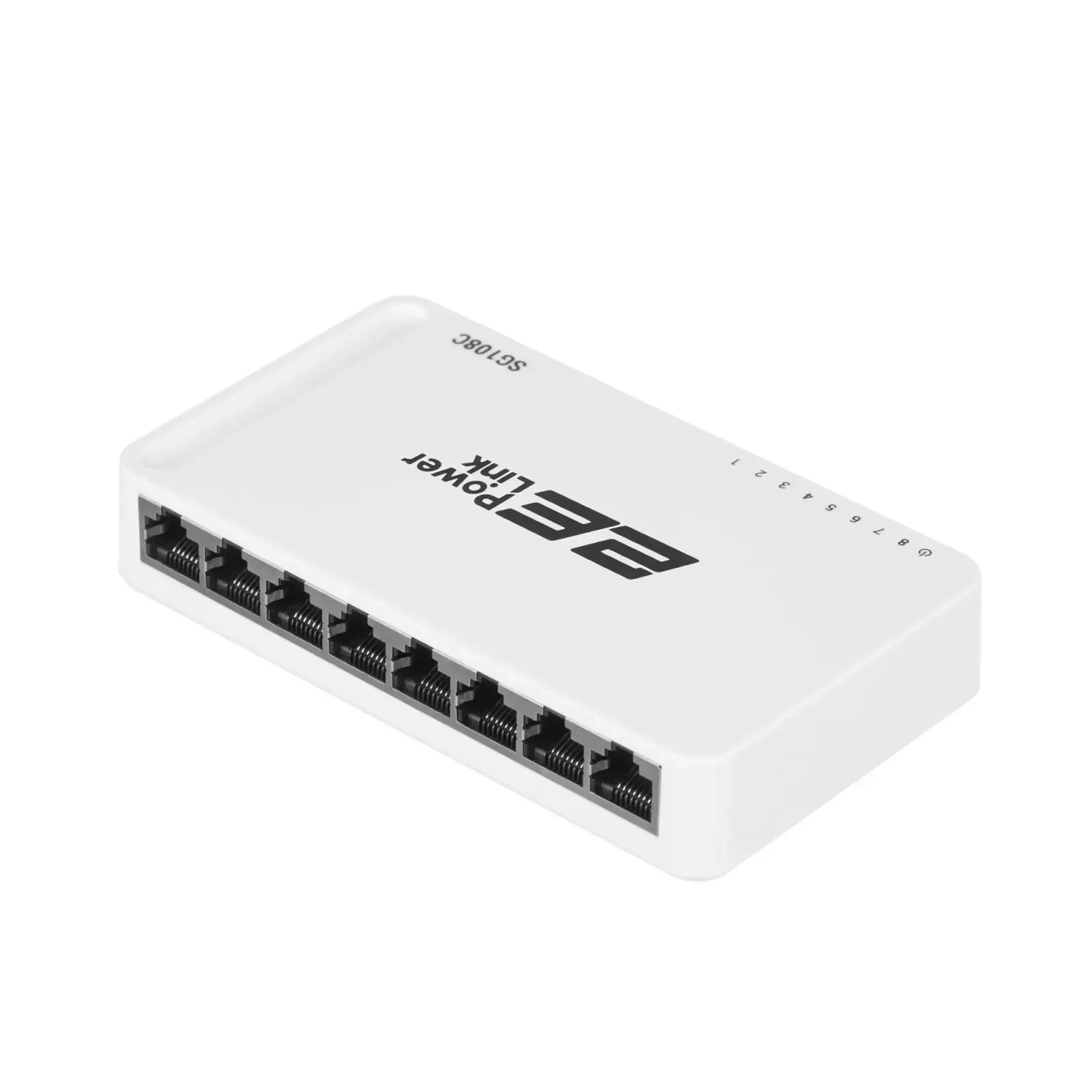 Коммутатор 2E PowerLink SG108C (8xGE, неуправляемый) UA