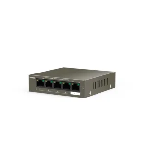 Комутатор Tenda TEF1105P-4-38W (4xFE PoE, 1xFE Uplink, 35Вт) UA