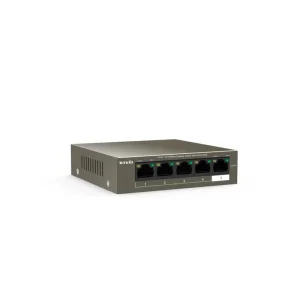 Комутатор Tenda TEF1105P-4-38W (4xFE PoE, 1xFE Uplink, 35Вт) UA