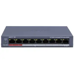 Коммутатор Hikvision DS-3E0109P-E/M(C) POE UA