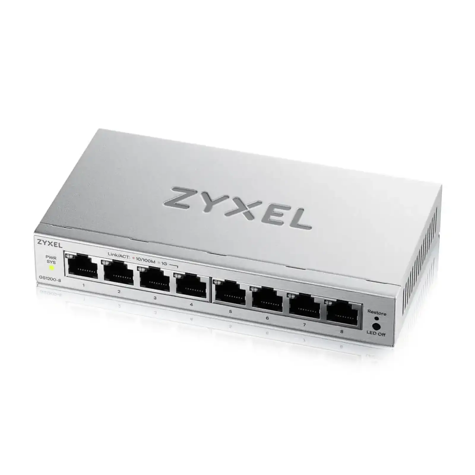 Комутатор ZYXEL GS1200-8 v3 (GS1200-8V3-EU0101F) UA