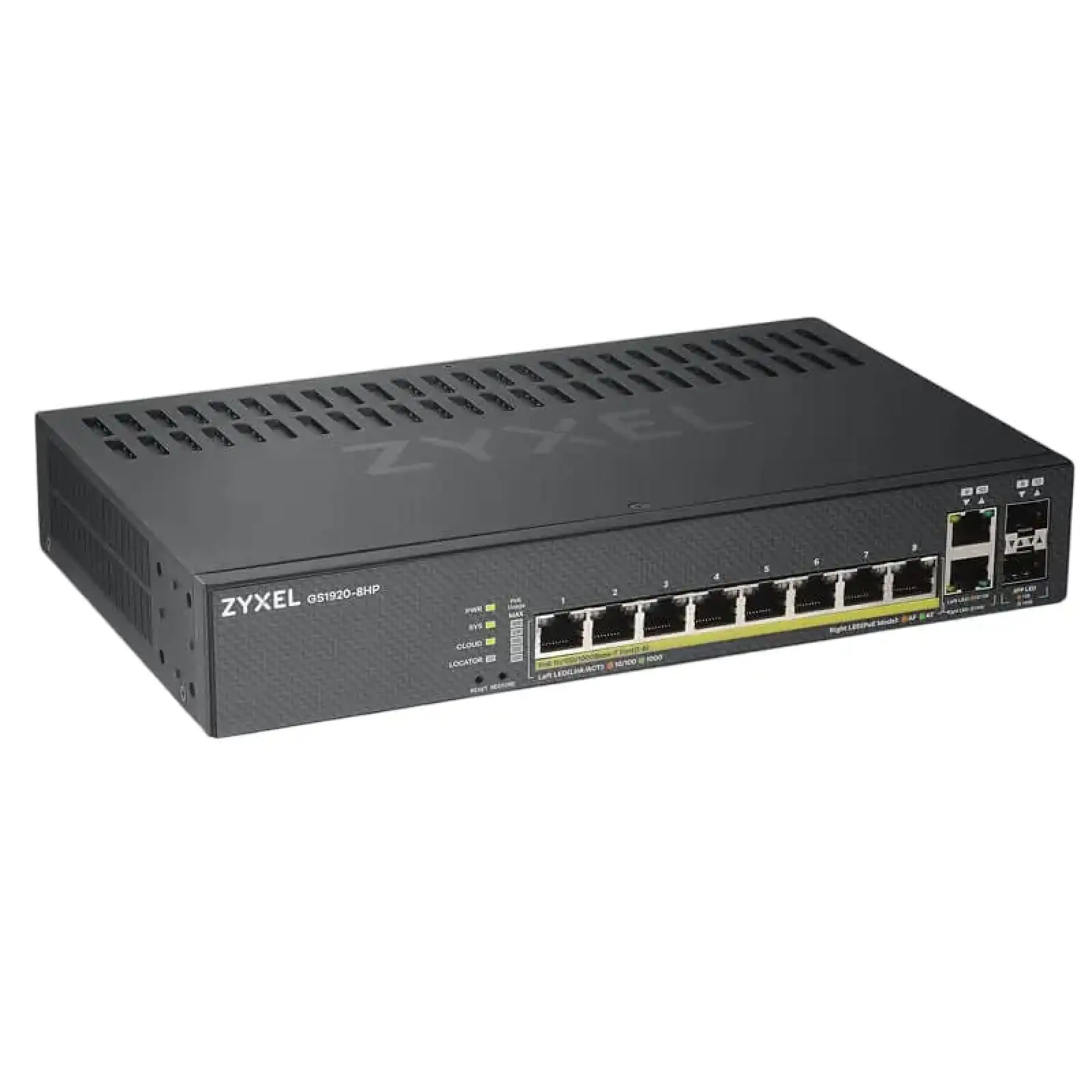 Комутатор ZYXEL GS1920-8HPV2 (GS1920-8HPV2-EU0101F) UA