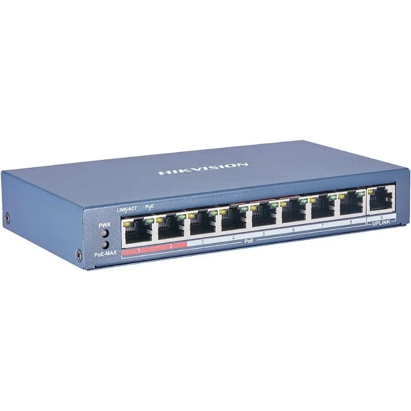 Коммутатор Hikvision DS-3E0109P-E(C) UA