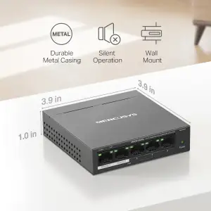 Комутатор Mercusys MS105GP UA