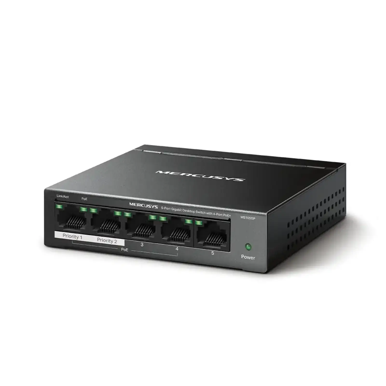 Комутатор Mercusys MS105GP UA