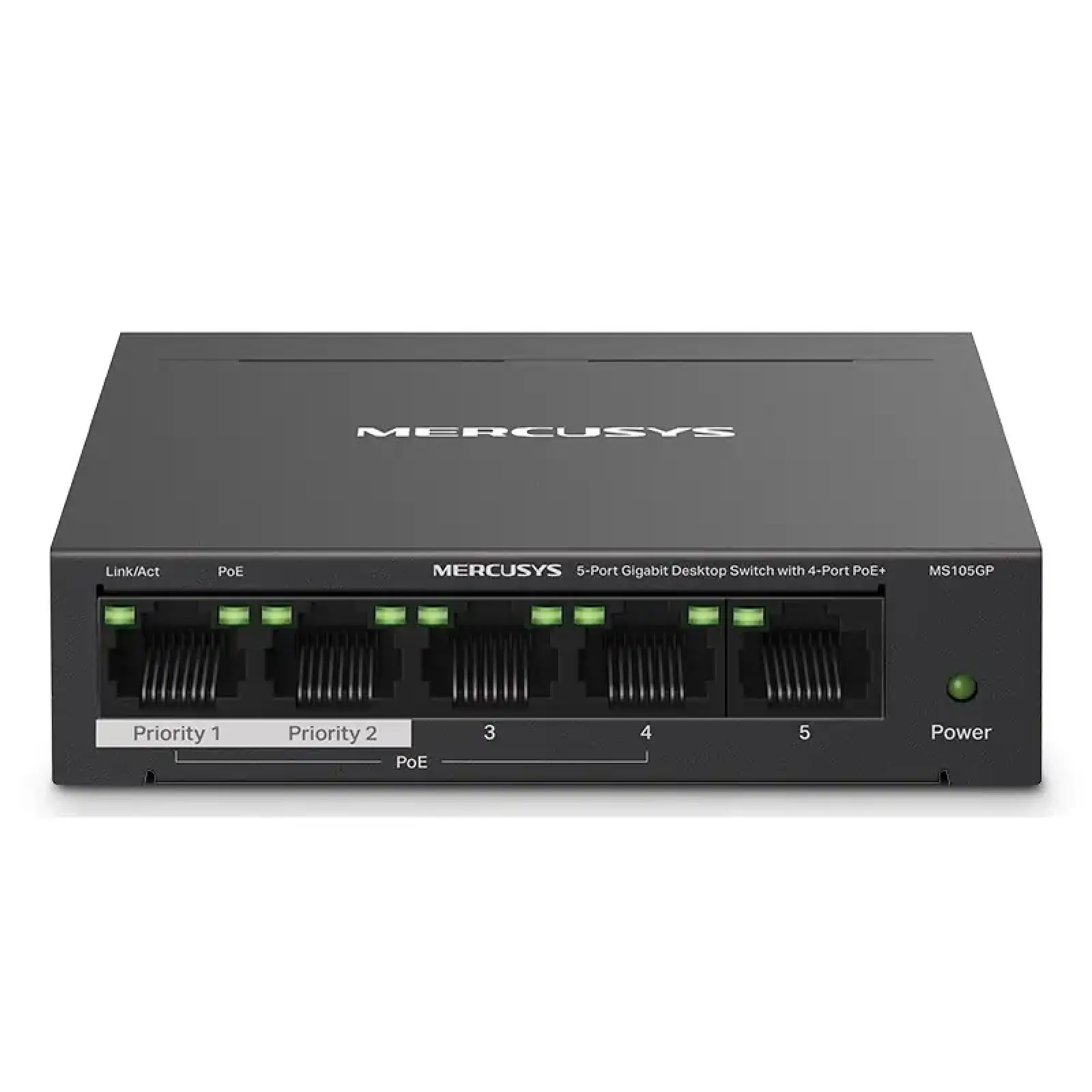 Комутатор Mercusys MS105GP UA