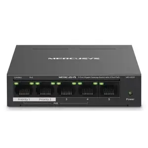 Комутатор Mercusys MS105GP UA