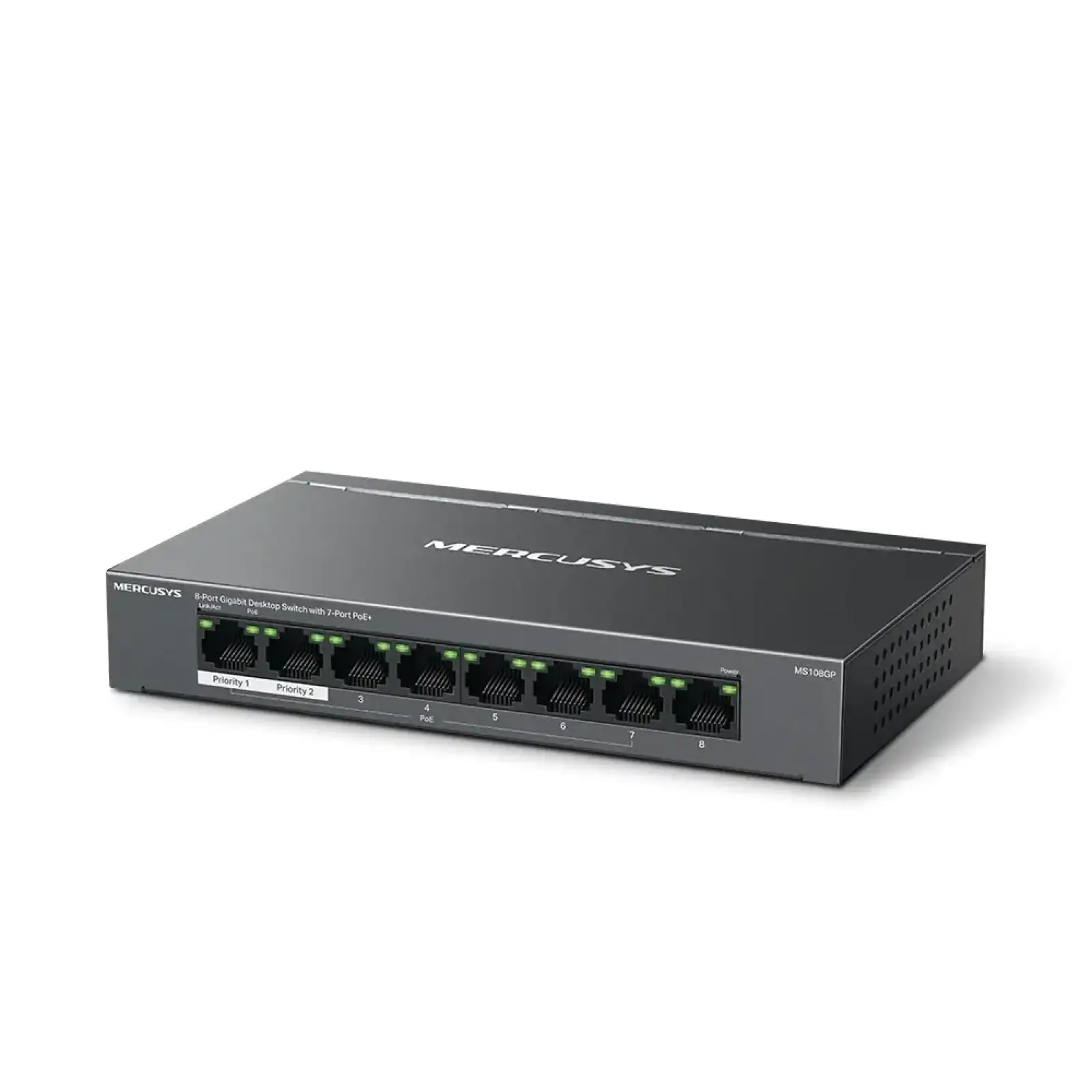 Комутатор Mercusys MS108GP UA