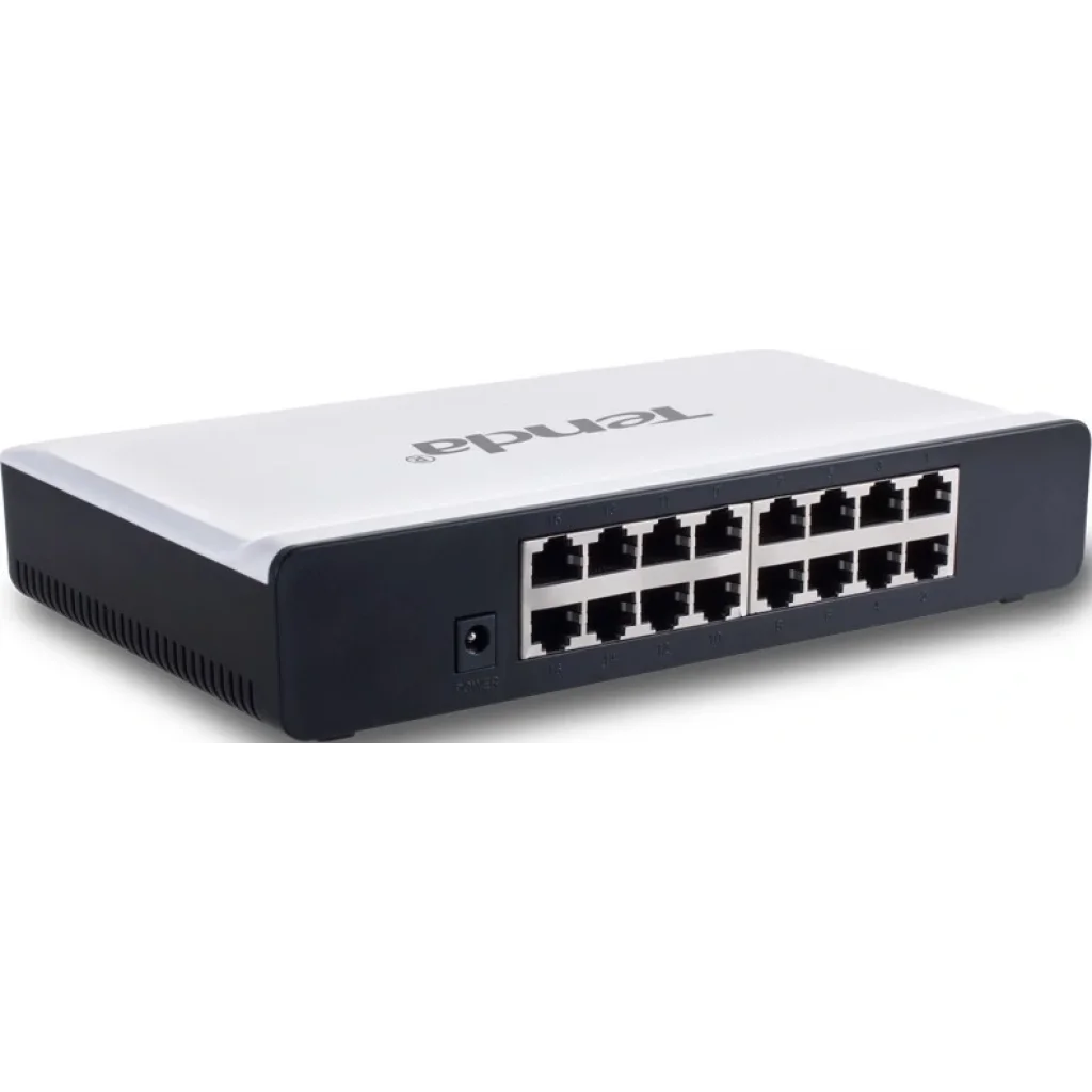 Коммутатор TENDA S16 16-port 10/100 desktop case UA