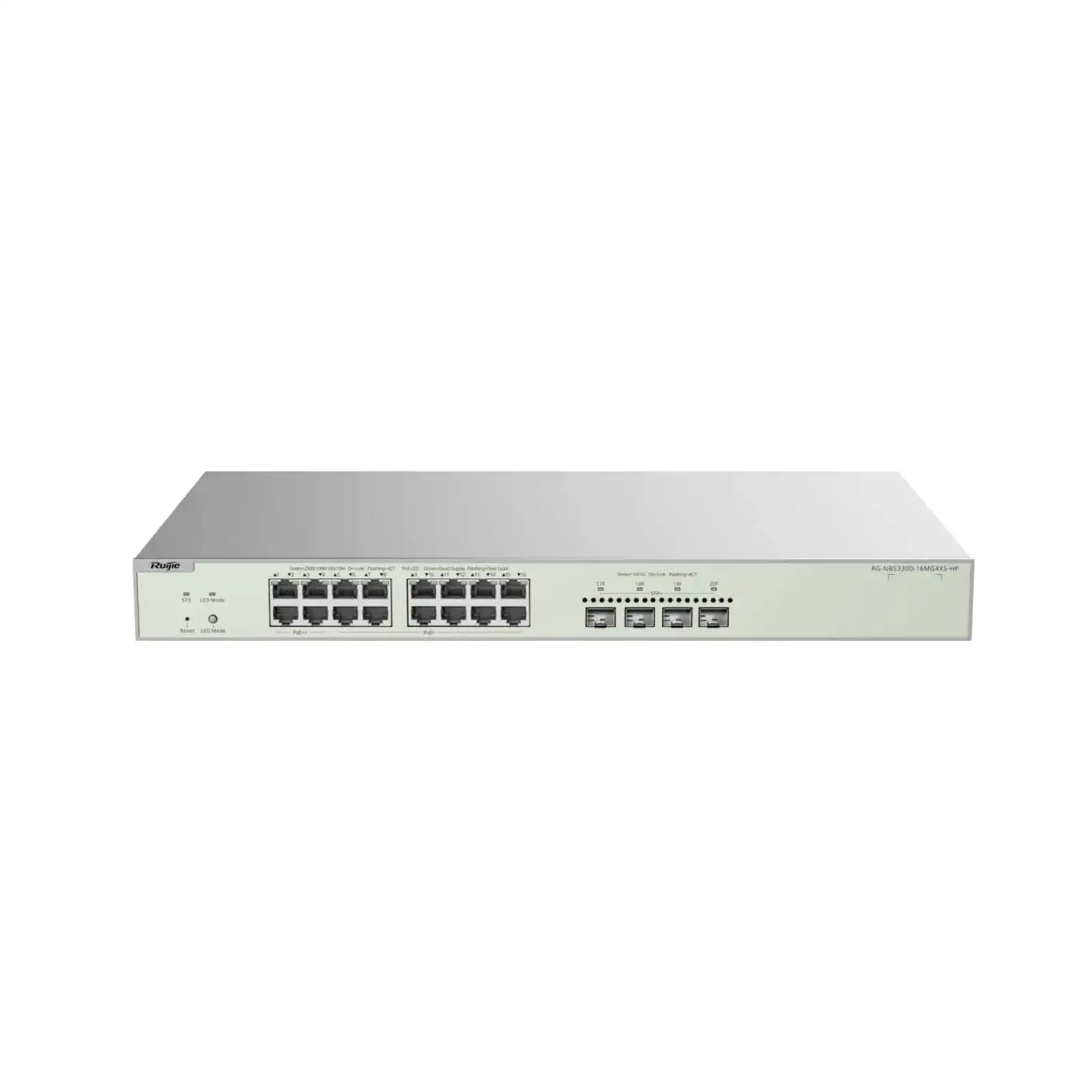 Комутатор Ruijie Reyee RG-NBS3300-16MG4XS-HP UA