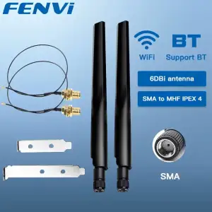 Антенна Fenvi 2PcsX6Dbi (6Dbi Antenna Set) UA