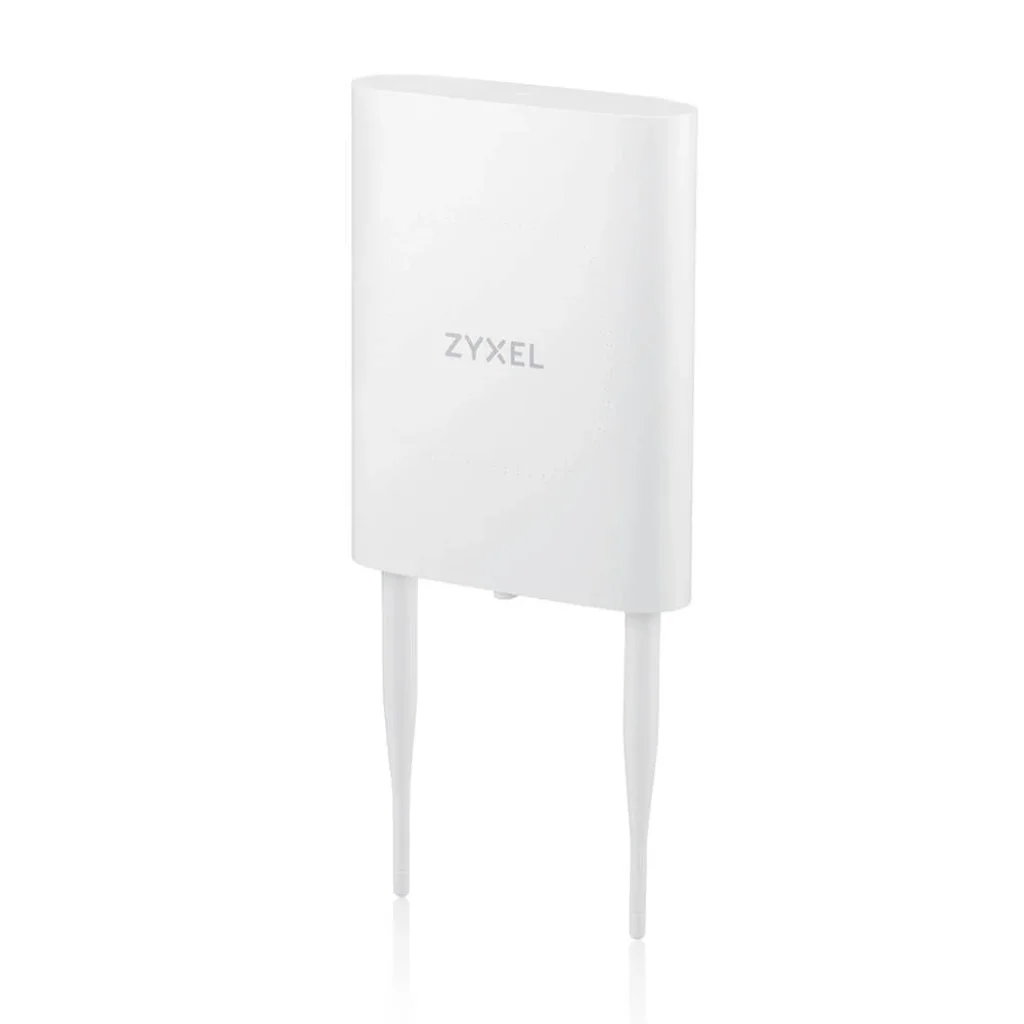 Точка доступу ZYXEL NWA55AXE (NWA55AXE-EU0102F) (AX1800, 1xGE, зовнішня IP55, WiFi 6, 2x2, MU-MIMO, Nebula, PoE, інжектор у комплекті) UA