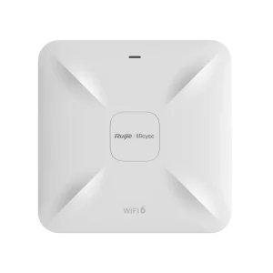 Точка доступу Ruijie Reyee RG-RAP2260(G) (AX1800, WiFi6, 2xGE, 2x2, 3dBi, MU-MIMO, PoE/DC, Ruijie Cloud) UA
