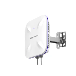 Точка доступу Ruijie Reyee RG-RAP6260(G) (AX1800, WiFi6, IP68 outdoor, 2xGE, 2x2, 2.4G: 4dBi/5G: 6dBi, MU-MIMO, PoE/DC, Ruijie Cloud) UA