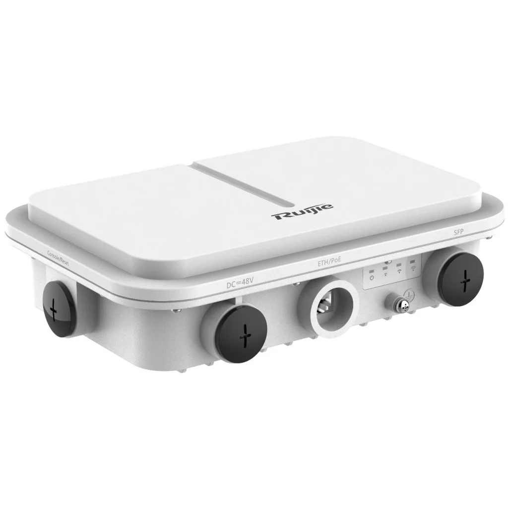 Точка доступа Ruijie RG-AP680(CD) (AX1800, 1xGE, 1xSFP, MU-MIMO, WiFi 6, PoE in, IP68, BLE 5.0, -40 +65?, Ruijie Cloud) UA