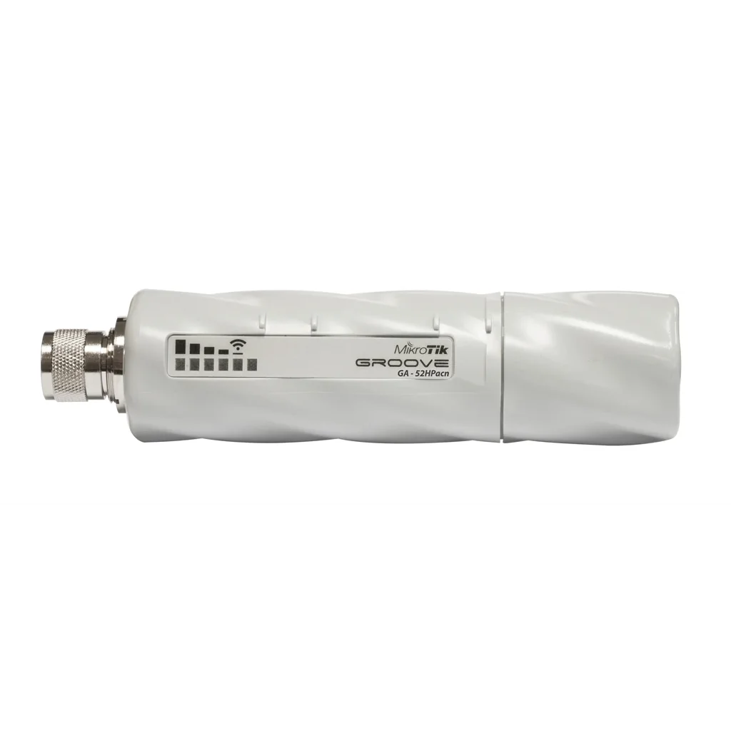 Точка доступу MikroTik RBGrooveGA-52HPacn (720MHz/64MB, outdoor, 2GHz\5GHz, 1x1000Mb, антена) UA