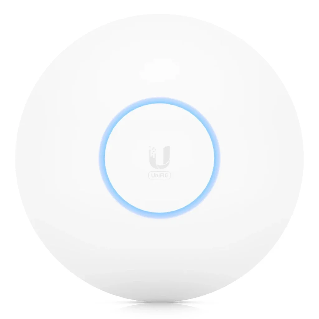 Точка доступу Ubiquiti UniFi U6 PRO (U6-PRO) (AX5400, WiFi 6, 1хGE PoE, IP54, 4x4 MIMO, без БЖ) UA