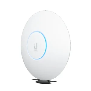 Точка доступа Ubiquiti UniFi U6 ENTERPRISE (U6-ENTERPRISE) (AX10200, WiFi 6E, 1х2.5Gb LAN, PoE+, BLE, IP54, 4x4 MIMO, 3.2dBi/5.3dBi/6dBi, без БП) UA