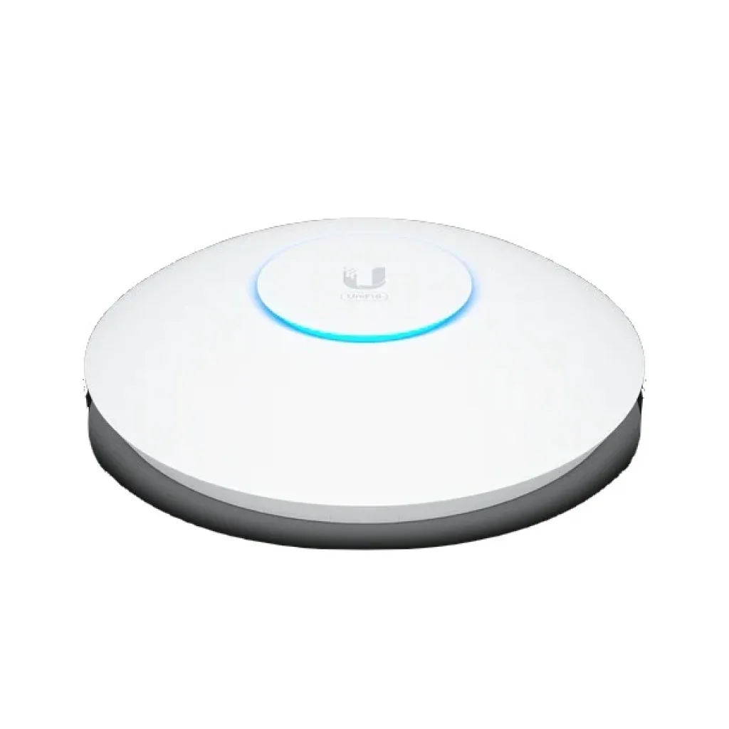 Точка доступа Ubiquiti UniFi U6 ENTERPRISE (U6-ENTERPRISE) (AX10200, WiFi 6E, 1х2.5Gb LAN, PoE+, BLE, IP54, 4x4 MIMO, 3.2dBi/5.3dBi/6dBi, без БП) UA